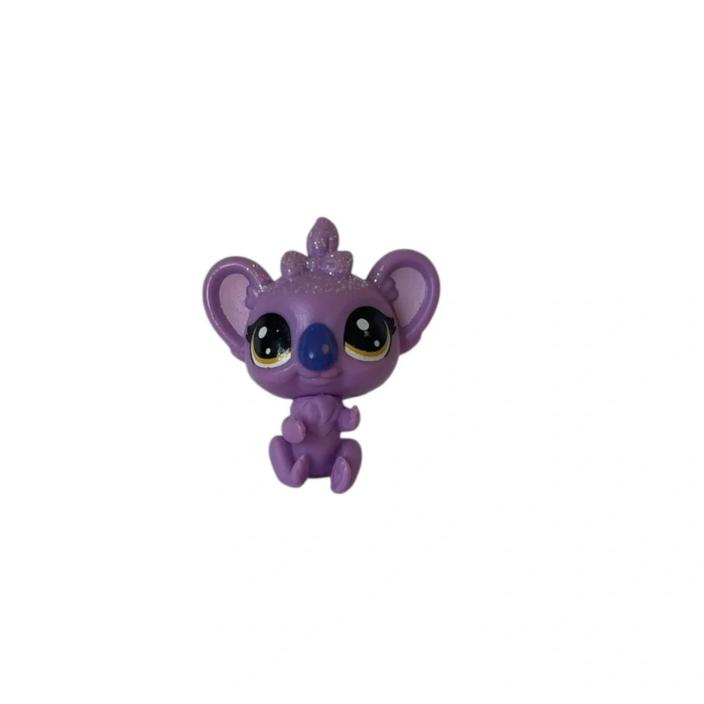 Littlest Pet Shop MINI AMETHYST GLEAMGLOW KOALA #25 - Authentic